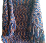 El Örgüsü Çok Renkli Kırçıllı Battal Boy Şal 