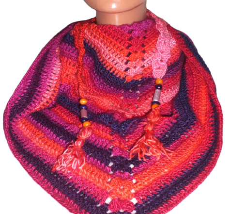 El Örgüsü Otantik Etnik Püskül & Boncuk Detaylı Boyunluk